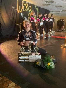 dancer with awards